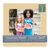 CountryArtHouse Marzipan Acid Free 16x16 Picture Frame Mats with White Core Bevel Cut for 12x12 Pictures - Fits 16x16 Frame - One Mat - with Bag & Backing view 1