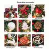 JANXLE Table Top Christmas Tree, Artificial Christmas Trees Small Home Office Shop Desktop Decoration Xmas Tree with LED String Lights & Ornaments view 4