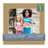 CountryArtHouse Rattan Acid Free 16x16 Picture Frame Mats with White Core Bevel Cut for 12x12 Pictures - Fits 16x16 Frame - One Mat - with Bag & Backing view 1