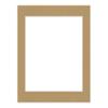 CountryArtHouse Rattan Acid Free 16x16 Picture Frame Mats with White Core Bevel Cut for 12x12 Pictures - Fits 16x16 Frame - One Mat - with Bag & Backing view 3