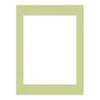 CountryArtHouse Pistachio Acid Free 16x16 Picture Frame Mats with White Core Bevel Cut for 12x12 Pictures - Fits 16x16 Frame - One Mat - with Bag & Backing view 3