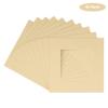 CountryArtHouse Tan Acid Free 7x7 Square Picture Frame Mat with White Core Bevel Cut for 5x5 Pictures - Fits 7x7 Frame view 2