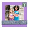 CountryArtHouse Light Purple Acid Free 16x16 Picture Frame Mats with White Core Bevel Cut for 12x12 Pictures - Fits 16x16 Frame - One Mat - with Bag & Backing view 1