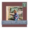 CountryArtHouse Maroon Acid Free 12x12 Picture Frame Mats with White Core Bevel Cut for 8x8 Pictures - Fits 12x12 Frame - One Mat - with Bag & Backing view 1
