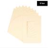 CountryArtHouse Cream Acid Free 7x7 Square Picture Frame Mat with White Core Bevel Cut for 5x5 Pictures - Fits 7x7 Frame view 2