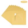 CountryArtHouse Marzipan Acid Free 7x7 Square Picture Frame Mat with White Core Bevel Cut for 5x5 Pictures - Fits 7x7 Frame view 2