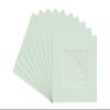 CountryArtHouse Honeydew Acid Free 7x7 Square Picture Frame Mat with White Core Bevel Cut for 5x5 Pictures - Fits 7x7 Frame view 1