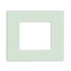 CountryArtHouse Honeydew Acid Free 7x7 Square Picture Frame Mat with White Core Bevel Cut for 5x5 Pictures - Fits 7x7 Frame view 2