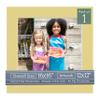 CountryArtHouse Soft Yellow Acid Free 16x16 Picture Frame Mats with White Core Bevel Cut for 12x12 Pictures - Fits 16x16 Frame - One Mat - with Bag & Backing view 1