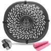 Air Fryer Grill Pan Replacement Parts for 7QT PowerXL Gowise Air Fryers, Upgraded Nonstick Air Fryer Crisper Plate Tray, Air Fryer Rack with Rubber Bumpers for 7QT Air Fryer, Dishwasher Safe view 1