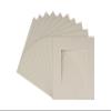 CountryArtHouse Grey Acid Free 7x7 Square Picture Frame Mat with White Core Bevel Cut for 5x5 Pictures - Fits 7x7 Frame view 1