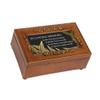 Cottage Garden In Loving Memory Petite Rose Jewelry Music Box Plays Wind Beneath My Wings view 1