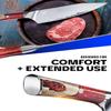 Dalstrong Chef Knife - 8 inch Blade - Premium 9CR18MOV HC Steel - Full Tang - Red Resin Handle - Chef's Knife - Valhalla Series - Razor Sharp Kitchen - Professional Leatther Sheath view 4