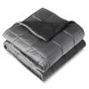 Bare Home Weighted Blanket King Size 25lb (80" x 87") for Adults - Minky Fleece - Premium Heavy Blanket Nontoxic Glass Beads (Grey, 80"x87") view 1