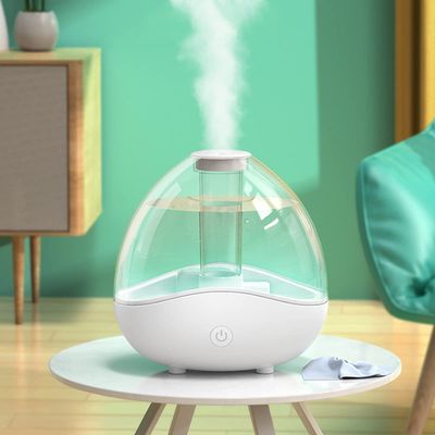 BcofoA Humidifier,Quiet and Large Capacity for Bedroom and Office,Home Desktop Aroma humidifier humidifier,1.5L Large Water Tank,Silent humidification,Atmosphere Night Light.