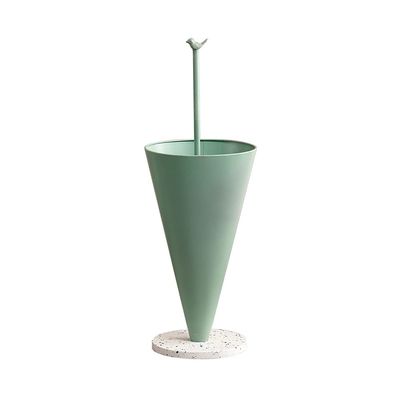 Umbrella Racks Modern Creative Umbrella Stand,Umbrella Storage Bucket with Stable Marble Base,for Home Entrance Business Office,26x85x30cm (Color : Green)