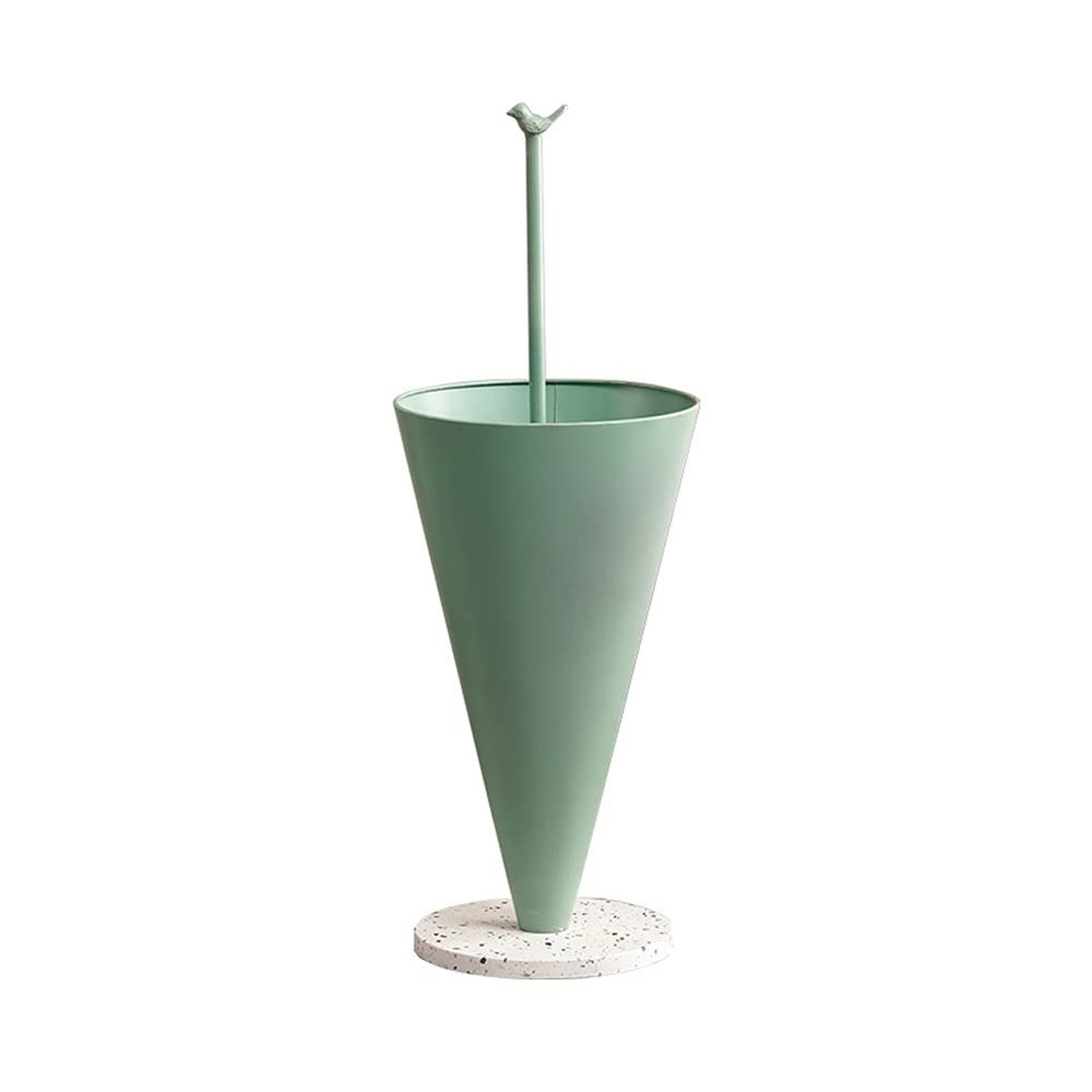 Umbrella Racks Modern Creative Umbrella Stand,Umbrella Storage Bucket with Stable Marble Base,for Home Entrance Business Office,26x85x30cm (Color : Green)