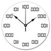Binary Time Wall Clock Funny Modern Wood Clock 10 Silent Non-Ticking Quartz Battery Operated Clock Art for Vintage Farmhouse Living Room Bedroom Office Kitchen Birthday Wedding Gift view 1