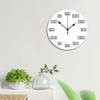 Binary Time Wall Clock Funny Modern Wood Clock 10 Silent Non-Ticking Quartz Battery Operated Clock Art for Vintage Farmhouse Living Room Bedroom Office Kitchen Birthday Wedding Gift view 4