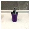XIANGGUI 1983 Soap Dispensers 300ml Plastic Bathroom Soap Dispenser Pump Bottle Household Press Bottle Lotion Bottles, for Home Kitchen Bathroom Hotel Bottles (Color : Purple) view 1