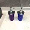 XIANGGUI 1983 Soap Dispensers 300ml Plastic Bathroom Soap Dispenser Pump Bottle Household Press Bottle Lotion Bottles, for Home Kitchen Bathroom Hotel Bottles (Color : Purple) view 3