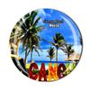 Cancun Beach Mexico Fridge Magnet Crystal Tourist Souvenir Gift Collection Refrigerator Magnetic Sticker view 1