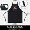 Retirement Plan Golf Funny Golf Player T-Shirt Workwear Kitchen Apron Black Aprons - 1Size fits all Men Women view 4