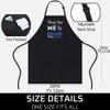FunnyLazy Jiu Jitsu Shirt - They See Me Rollin They Hatin - great T-Shirt Birthday Black Apron Kitchen Aprons - 1Size fits all for Men Women view 4