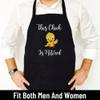 FunnyLazy This Chick Is Retired Retirement Pension Chicken T-Shirt Birthday Black Apron Kitchen Aprons - 1Size fits all for Men Women view 2