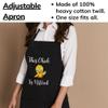 FunnyLazy This Chick Is Retired Retirement Pension Chicken T-Shirt Birthday Black Apron Kitchen Aprons - 1Size fits all for Men Women view 3
