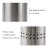 Umbrella Racks Stainless Steel Umbrella Stand,Round Umbrella Bucket,Entryway Umbrella Storage Rack,Used for Home/Business Office Public Places,21x21x50cm view 4