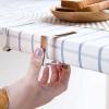 6 Tablecloth Clips, Stainless Steel Table Clamps Table Cloth Holders, Portable Tablecloth Clamp for Fixing (Silver) view 4