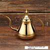 1.2L/1.8L Household Stainless Steel Oil Can Olive Sauce Dispenser Tea Coffee Pot Teapot Kettle Leakproof Container With Filter (gold 1.2L latin) view 2