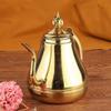 1.2L/1.8L Household Stainless Steel Oil Can Olive Sauce Dispenser Tea Coffee Pot Teapot Kettle Leakproof Container With Filter (gold 1.2L latin) view 4