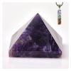 TYQXSH Energy Generator Natural Amethyst Pyramid, Reiki, Healing, Meditation, Spiritual Balance Stones Chakra Reiki Meditation view 1