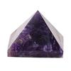 TYQXSH Energy Generator Natural Amethyst Pyramid, Reiki, Healing, Meditation, Spiritual Balance Stones Chakra Reiki Meditation view 2
