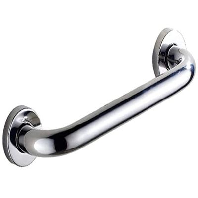 LUOFDCLDDD Safety Grab Bar,Shower Grab Bars, Polished Chrome Bathroom Handrail Safety Support Handle Handle for Bathtub Toilet Disabled Elderly Children Assist/Silver/48Cm