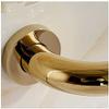 LUOFDCLDDD Safety Grab Bar,Brass Chrome Grab Bar Bathroom, Barrier-Free Non-Slip Support Handle Toilets Showers Safety Assist Support Rail for Elderly Pregnant Women Children/35Cm view 4