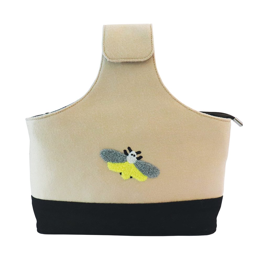 KNITPRO Handbag, 38 x 36 x 10cm, Bumble Bee