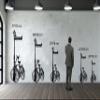 Metal Wall Decor, Latern And Bike,Home Decoration,Wall Sign, Metal Wall Art, Interior Decoration, Indoor Outdoor Hangings (*30"W x 69"H/77x175cm) view 2