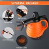 Handheld Steam Cleaner, Steamer for Cleaning, 350ml Large Capacity Multi-Purpose Steam Cleaners for Home Use with 9-Piece Accessories, Powerful Steam Cleaner Machine for Home, Auto, Patio, More view 3