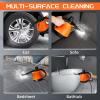 Handheld Steam Cleaner, Steamer for Cleaning, 350ml Large Capacity Multi-Purpose Steam Cleaners for Home Use with 9-Piece Accessories, Powerful Steam Cleaner Machine for Home, Auto, Patio, More view 4