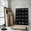 20x Entrepreneur Definitions Wall Art Office Decor Canvas Print, Inspirational Modern Art Noun Verb Definitions Motivational Wall Art Quotes (36" x 24" in) view 3