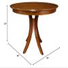BingLTD - Guilford Dining Table - Walnut 48X30 (TT4801 / B-R3001-RW-WALNUT) view 2