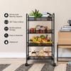 Simpli-Magic 4 Tier Storage Cart with Fixed Baskets view 2