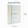 DUNCAN & STONE PAPER CO. Wedding Anniversary Journal - Anniversary Journal for Couple - Wedding Notebook & More - Wedding Memory Book to Capture Moments(Ivory,189 Pages) view 2