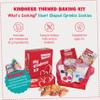 Kids Baking Kit by Baketivity + Highlights Magazine Booklet | Kindness Themed Baking Set for Kids | DIY Arts and Crafts Set | Heart Shaped Sprinkle Cookies | Kosher view 2