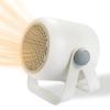 Portable Small space heater for indoor use, Fast Heating Ceramic 1000W mini personal Heater with Heating and Fan Modes for Room, Bedroom, Office and Indoor Use,White view 1