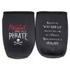 16oz Funny Pirate Can Coolers - Adult Pirate Accessories, Unique Pirate Gifts Birthday Gifts for Men Who Have Everything or Want Nothing, 16 oz Tall Boy Can Cooler Insulated Sleeve, Tallboy Can Cooler view 2