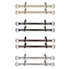 A&F Rod Dcor - Glamor 1" Side Curtain Rod 12-20 inch (Set of 2) - Black view 4